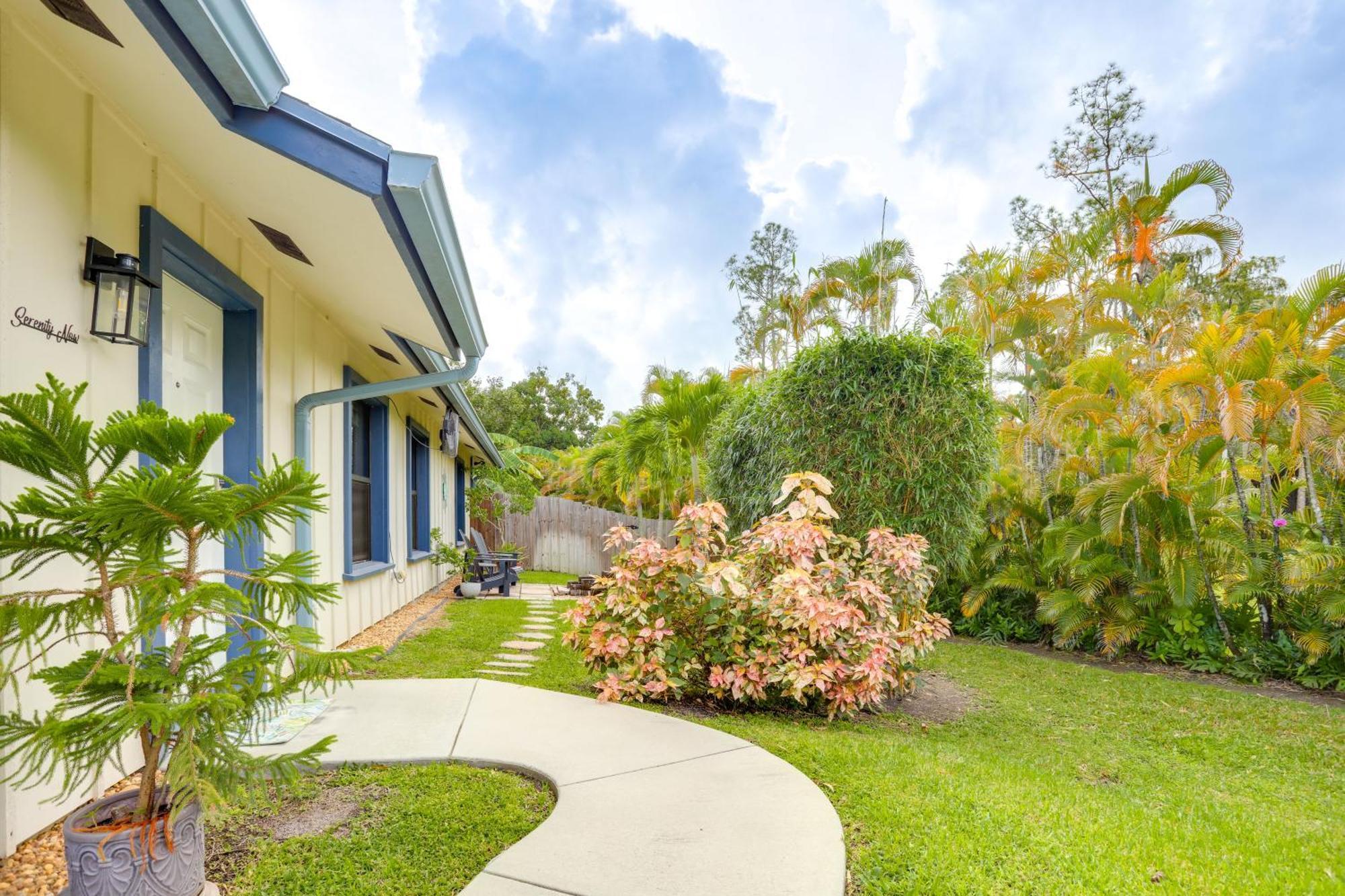 Jupiter Cottage With Patio, Gas Grill And Fire Pit! Exterior photo